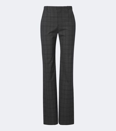 Gucci Gucci Checked wool straight pants