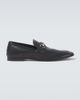 Gucci Gucci Como Horsebit Web Stripe leather loafers - 5
