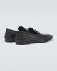 Gucci Gucci Como Horsebit Web Stripe leather loafers - 6