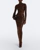 Gucci Gucci Cropped silk-blend lace turtleneck top - 7