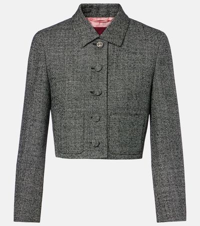 Gucci Gucci Cropped wool jacket