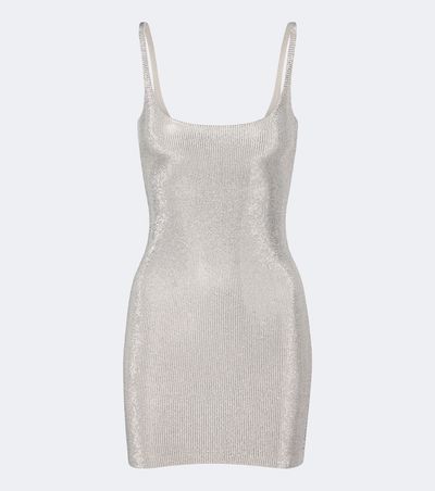 Gucci Gucci Crystal-embellished minidress