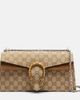 Gucci Gucci Dionysus GG canvas Small suede-trimmed crossbody bag - 1