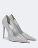 Gucci Gucci Donna embellished metallic leather pumps - 1