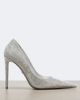 Gucci Gucci Donna embellished metallic leather pumps - 5