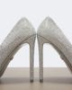 Gucci Gucci Donna embellished metallic leather pumps - 6