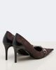 Gucci Gucci Donna GG canvas leather-trimmed pumps - 3