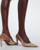 Gucci Gucci Donna GG embellished slingback pumps - 2