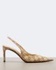 Gucci Gucci Donna GG embellished slingback pumps - 5