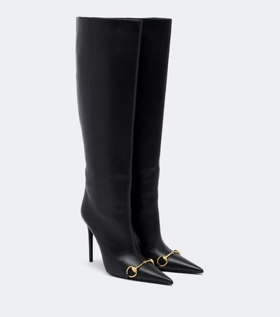 Gucci Gucci Donna Horsebit knee-high boots