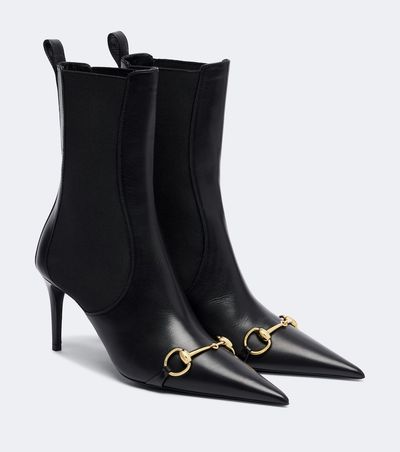Gucci Gucci Donna Horsebit leather ankle boots