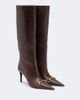 Gucci Gucci Donna Horsebit leather knee-high boots - 1