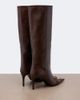 Gucci Gucci Donna Horsebit leather knee-high boots - 3