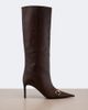 Gucci Gucci Donna Horsebit leather knee-high boots - 5