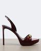 Gucci Gucci Donna patent leather platform sandals - 5