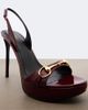 Gucci Gucci Donna patent leather platform sandals - 6