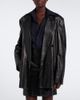 Gucci Gucci Double-breasted leather jacket - 2