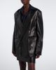 Gucci Gucci Double-breasted leather jacket - 5