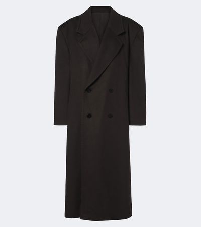 Gucci Gucci Double-breasted oversized cashmere coat