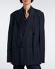 Gucci Gucci Double-breasted oversized wool blazer - 6