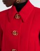 Gucci Gucci Double G cropped wool crêpe jacket - 3