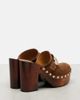 Gucci Gucci Double G suede clogs - 3