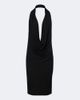 Gucci Gucci Draped halterneck crêpe jersey minidress - 1