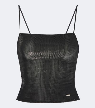 Gucci Gucci Embellished crop top