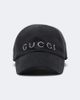 Gucci Gucci Embellished logo cotton-blend baseball cap - 1