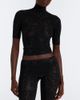Gucci Gucci Embellished silk-blend lace crop top - 2