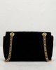 gucci Gucci Embellished Velvet GG Marmont Shoulder Bag - 3