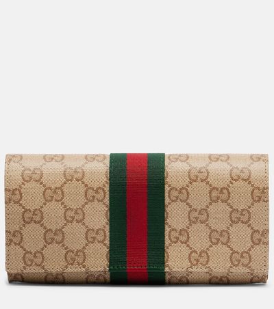 Gucci Gucci Essence GG canvas wallet