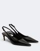 Gucci Gucci Eva leather slingback pumps - 1