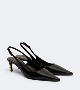 Gucci Gucci Eva leather slingback pumps