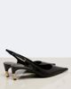 Gucci Gucci Eva leather slingback pumps - 3