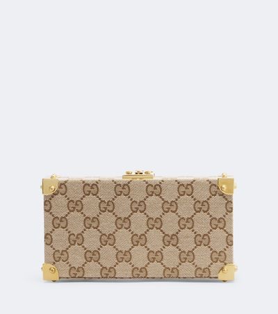 Gucci Gucci Evening Mini GG canvas clutch