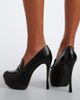 Gucci Gucci Fame Horsebit leather platform pumps - 3