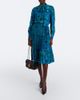 Gucci Gucci Floral pleated silk crêpe de chine midi skirt - 2