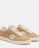 Gucci Gucci G75 GG Canvas suede-trimmed sneakers - 1