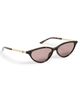 Gucci Gucci GG2211S Cat Eye Sunglasses Havana/Gold/Violet One - 1