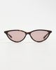 Gucci Gucci GG2211S Cat Eye Sunglasses Havana/Gold/Violet One - 2