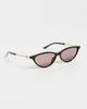 Gucci Gucci GG2211S Cat Eye Sunglasses Havana/Gold/Violet One - 4