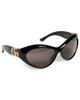 Gucci Gucci GG2269S Generation Gucci Cat Eye Frame Sunglasses Black-Black-Grey One - 1