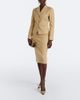 Gucci Gucci GG canvas cotton-blend pencil skirt - 2