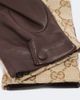 Gucci Gucci GG Canvas leather gloves - 2