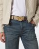 Gucci Gucci GG canvas reversible belt - 2