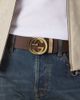 Gucci Gucci GG canvas reversible belt - 3