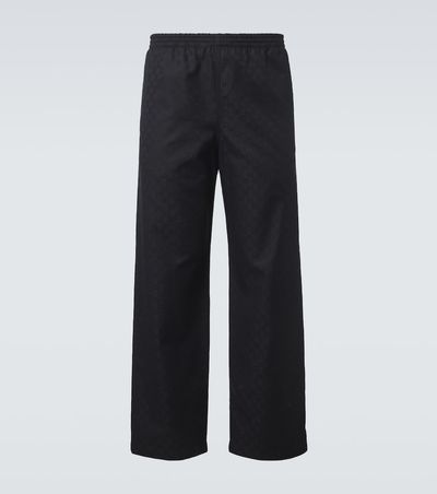 Gucci Gucci GG canvas straight-leg pants