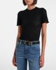 Gucci Gucci GG cotton-blend devoré T-shirt - 2