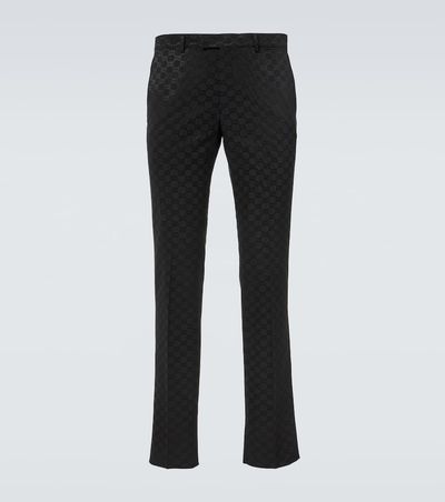 Gucci Gucci GG cotton-blend straight pants
